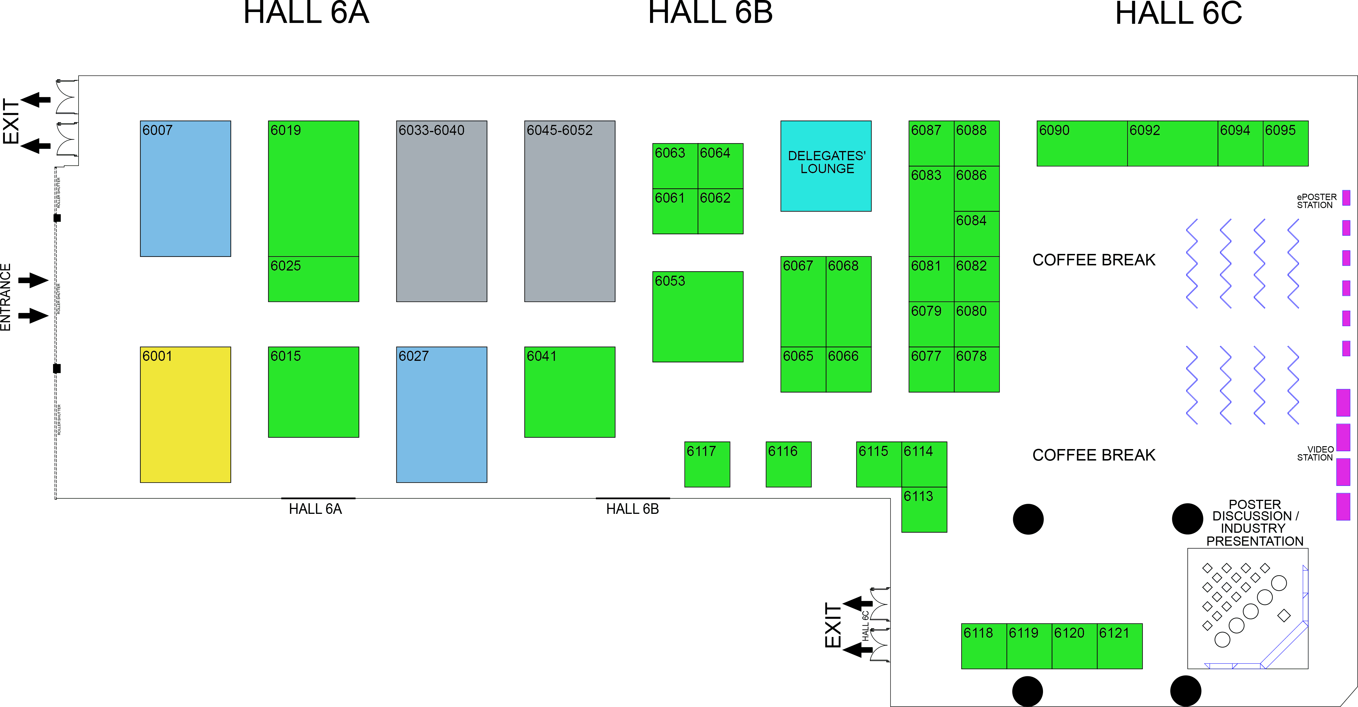 Exhibition Floor Plan – APAO® 2023